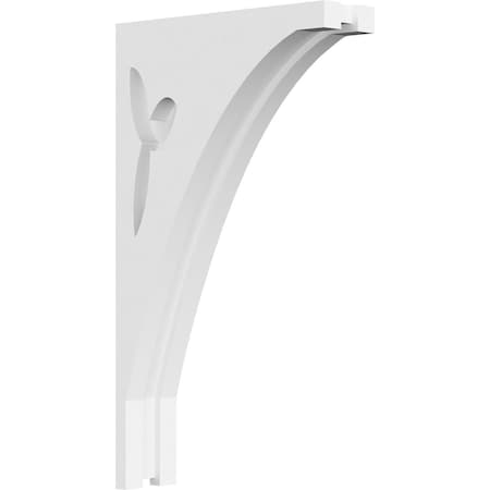 Ekena Millwork Naple Architectural Grade PVC Corbel, 1 7/8"W X 7"D X 12"H CORP01X07X12NA